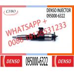 095000-6322 Neutral Common Rail Diesel Fuel Injector RE530361 RE531210 RE546783 DZ100211