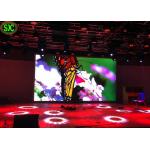 IP45 Stage LED Screens , SMD2121 P4 led flat video wall MBI5124 driver for sale