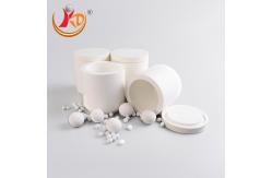 China Circular Column 250ml Y-TZP Zirconia Ball Milling Jars / Pots Ball Mill Jar supplier