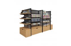 China Stationary Double Sided Display Rack Case Shelf Supermarket Display Stands supplier