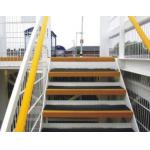 Safety Protection FRP Handrail System With High Level Tube And Grating Together for sale