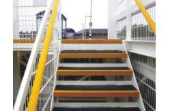 China Safety Protection FRP Handrail System With High Level Tube And Grating Together supplier