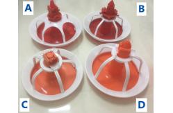 China Duck Goose Pp Chicken Feeding Pan For Poultry Farming Automatic Equipment supplier
