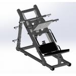 New Design Commercial Gym Equipment Strength Training Dual Function Leg Press Hack Squat for sale