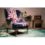 antique British flag chair furniture,#727M for sale