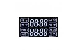 China Electric Cooker LCD Display / HTN VA STN TN Rectangle Custom Segment LCD Screen supplier