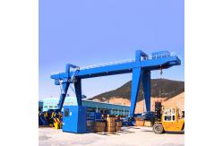 China Double Girder Rail Mounted RMG Container Gantry Crane 45T Movable With Cantilever supplier
