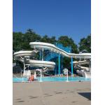 Amusement Kid Water Park Equipment Children Playing Slides Set