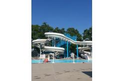 China Amusement Kid Water Park Equipment Children Playing Slides Set supplier