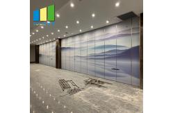 China Conference Room Sound Proofing Folding Movable Sliding Acoustic Partition Walls supplier