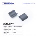 Wet Press Ferrite Motor Magnets  For Automobile Motors Customized Magnet W024 for sale