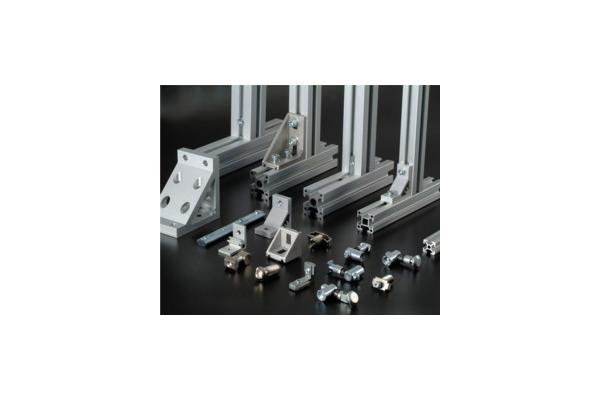 Silvery Anodized extruded aluminium profiles For Production Line