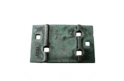 China Railroad Sleepers Fixing Tie Plate For Rail Onto Or Concrete Sleepers supplier