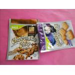 OEM Stand Up Zipper Cookies / Snack Bag Packaging with Zip Top for sale