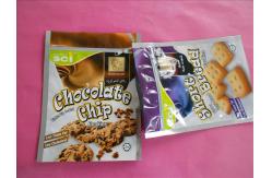 China OEM Stand Up Zipper Cookies / Snack Bag Packaging with Zip Top supplier