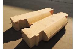 China Heteromorphic Fireclay Refractory Fire Bricks With 2.25g/Cm3 Bulk Density supplier
