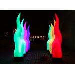 Color Changing Inflatable Lighting Decoration Oxford Cloth Inflatable Pillar for sale
