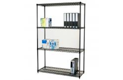 China Carbon Steel Adjustable Wire Shelving Unit 4 Layers  In Work Place supplier