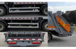 China Dongfeng Rear Loader with Hydraulic Compression Garbage Compactor Truck supplier