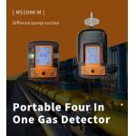MS104K-M 4 In 1 Portable Gas Analyser O2 H2S CO Combustible Gas / LEL Multi Gas Detector for sale