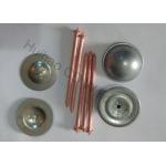 Insulation Fastener Capacitor Discharge CD Stud Welding Pins With Copper Plated