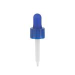 Blue Striped Cosmetic Dropper Plastic Cosmetic Sample Pipette And Dispenser for sale
