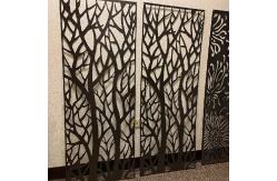 China Artistic Durable Modern Perforated Corten Steel Sheets Laser Cut supplier