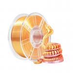 100% Without Bubble High Strength 1.75mm Silk Dual Color Pink Gold PLA 3d Prinitng Filament for sale