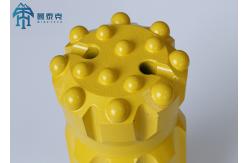 China Flat Face Design Tungsten Carbide Button Bits T38 Threaded 64mm supplier