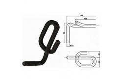 China Gl1419 Paint Elastic Rail Clip ISO9001 48HRC Hardness For Track Construction supplier