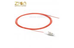 China PVC Jacket LC APC Simplex OM1 Multimode 0.9mm 2m 6ft FOPT supplier