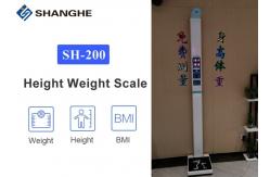 China 50HZ / 60HZ Height And Weight Measurement Instrument , Durable Bmi Check Up Machine supplier