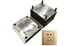 China Custom Precision Plastic Injection Mould High Polish For Plastic Wall Plugs supplier