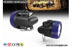 China 7000 Lux Rechargeable Coal Miners Headlamp / Mining Led Lights High Brightness supplier