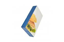 China Custom Printing Foldable Food Grade Art Paper Frozen Burger & Food Storage Box supplier