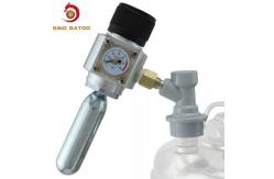 China Portable Aluminum Compact CO2 Regulator 60PSI For Carbonation supplier