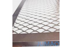 China Diamond Expanded Mesh Panels Expanded Steel Grill Grate For Walkway Handrails supplier