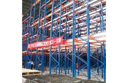 China High Density Warehouse Racking System Heavy Duty 4 Way Pallet Shuttle Rack supplier