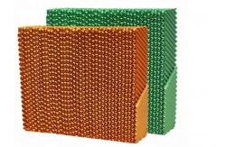 China Poultry Hydrophobic Cellulose Pads For Evaporative Cooling supplier