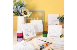 China Matte Finish Landscape Paint By Numbers Canvas With Wooden Frame supplier