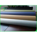 Water-resistant Brown Kraft Liner Paper Natural Fabric 150cm Width for sale