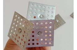 China 63mm Perforated Insulation Hangers Fixing Insulation Material To Wall & Ceiling supplier
