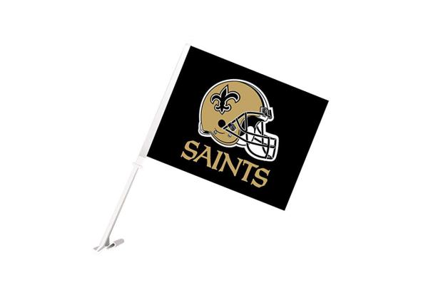 INTS Car Single Double Sided Flag 100% Polyester Screen Printed