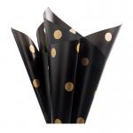 58cm X 58cm Translucent Florist Wrapping Paper Star And Dot Style for sale