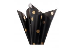 China 58cm X 58cm Translucent Florist Wrapping Paper Star And Dot Style supplier