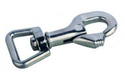China Zinc diecast round eye swivel thumbnail snap hook supplier