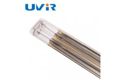 China halogen Medium Wave Infrared Quartz Tube 5250W solar powered supplier