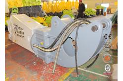 China 360 Degree Rotation Hydraulic Scrap Metal Sheet Cutting Shear For Excavator supplier