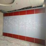 Customized Color Operable Partition Walls / Wooden Acoustic Movable Wall For Banquet Hall for sale