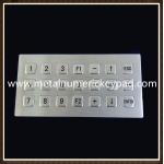 Stainless Steel 21 Key 3x7 Matrix Industrial Numeric Keypad for sale
